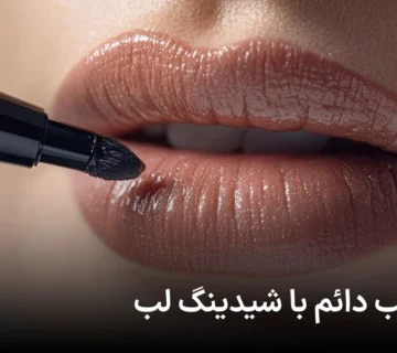 فرق رژ لب دائم با شیدینگ لب