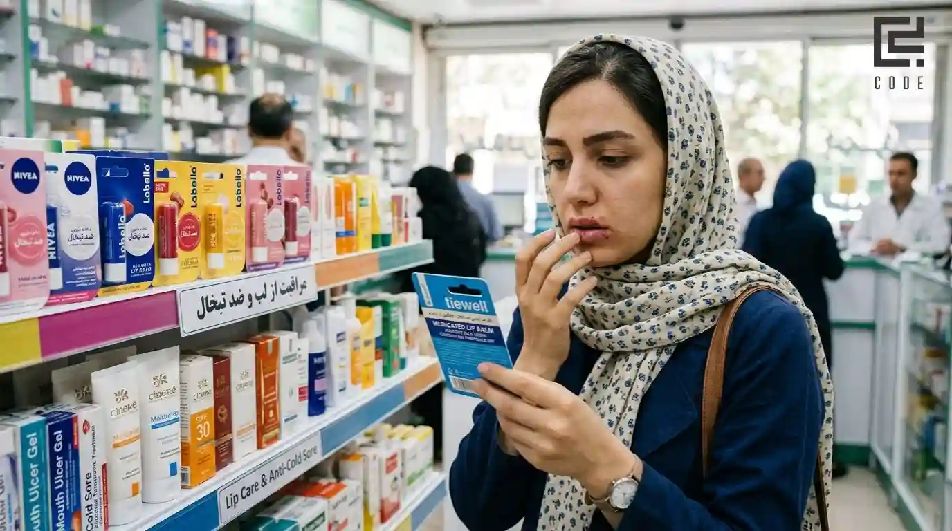 بالم مخصوص لبهای مستعد تبخال